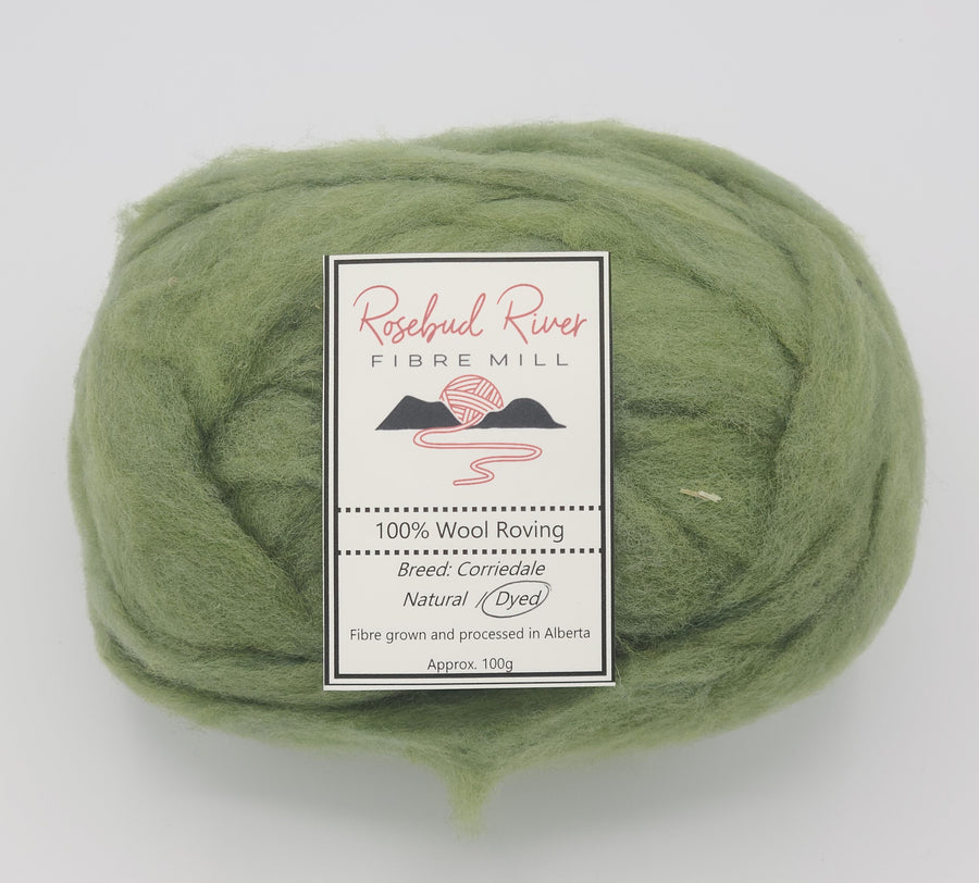 Corriedale - Moss Green